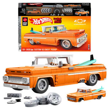 Mattel Brick Shop Hot Wheels Custom &rsquo;62 Chevy Pickup