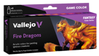 Acrylicos Vallejo Fantasy Colour Series: Fire Dragons