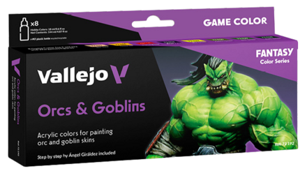 Acrylicos Vallejo Fantasy Colour Series: Orcs & Goblins