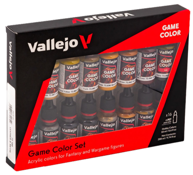 Acrylicos Vallejo Game Colour: Leather & Metal
