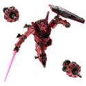 Gundam gMS-a Red Gundam Model Kit - Image 4