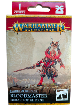 Warhammer Age of Sigmar : Blades of Khorne Bloodmaster Herald of Khorne