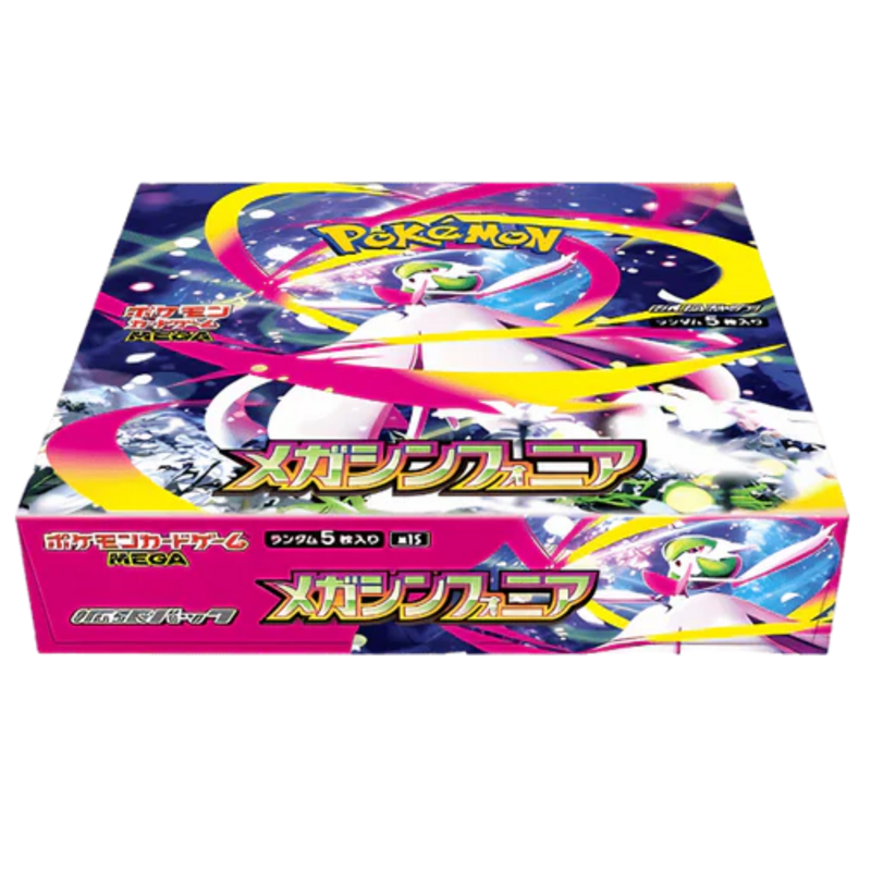 Japanese Pokmon Mega Symphonia Booster Box | 30 Packs Japanese Pokmon Mega Symphonia Booster Box | 30 Packs