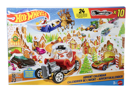 Hot Wheels Advent Calendar (10 Cars)