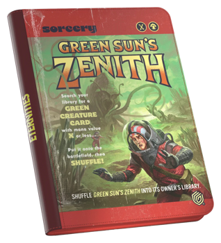 Ultimate Guard Zipfolio 360 Magic the Gathering Edge of Eternities Green Sun's Zenith