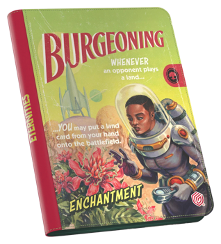 Ultimate Guard Zipfolio 360 Magic the Gathering Edge of Eternities Burgeoning