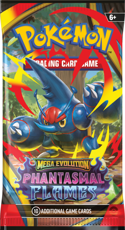 phantasmal flames booster box uk Pokemon Mega Evolution: Phantasmal Flames Sleeved Booster Pack
