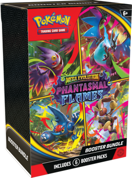 Pokemon Mega Evolution Phantasmal Flames Booster Bundle