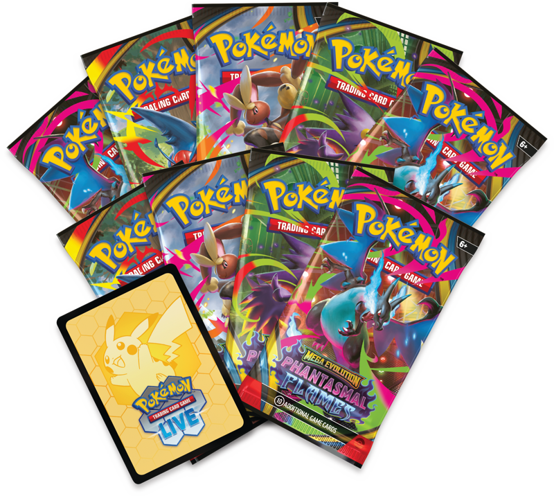 mtg final fantasy collector booster box preorder Pokémon TCG: Mega Evolution ~ Phantasmal Flames Elite Trainer Box (Retail)  – Elite Trainer Box (Retail) | Pokémon | TCG-MEG-PHA-ETB-0015 main image 0