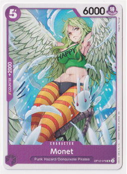 Monet : OP12-076 LEGACY OF THE MASTER - One Piece Single Card