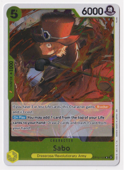 Sabo : OP12-100 LEGACY OF THE MASTER - One Piece Single Card