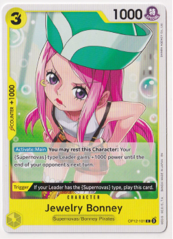 Jewelry Bonney : OP12-101 LEGACY OF THE MASTER - One Piece Single Card