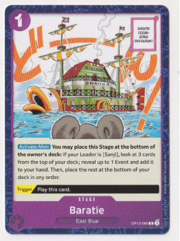 Baratie : OP12-080 LEGACY OF THE MASTER - One Piece Single Card
