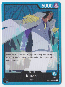 Kuzan : OP12-040 LEGACY OF THE MASTER - One Piece Single Card