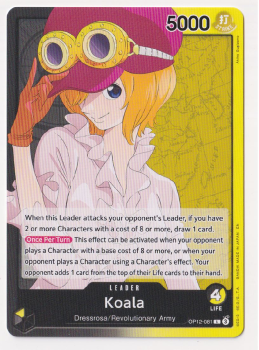 Koala : OP12-081 LEGACY OF THE MASTER - One Piece Single Card