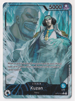 Kuzan (ALTERNATE ART) : OP12-040 LEGACY OF THE MASTER - One Piece Single Card