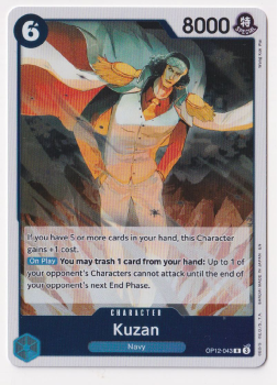 Kuzan : OP12-043 LEGACY OF THE MASTER - One Piece Single Card