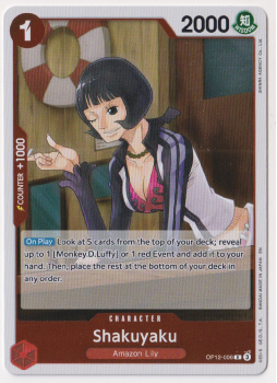 Shakuyaku : OP12-006 LEGACY OF THE MASTER - One Piece Single Card