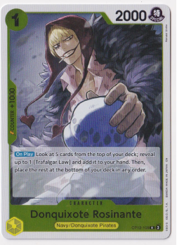 Donquixote Rosinante : OP12-108 LEGACY OF THE MASTER - One Piece Single Card