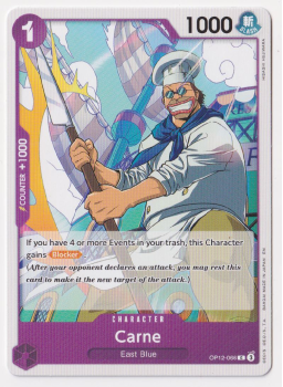 Carne : OP12-066 LEGACY OF THE MASTER - One Piece Single Card