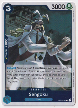 Sengoku : OP12-047 LEGACY OF THE MASTER - One Piece Single Card