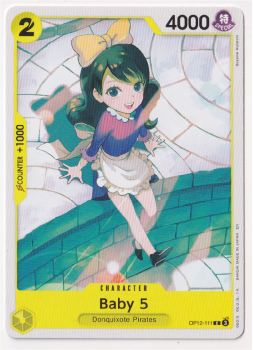 Baby 5 : OP12-111 LEGACY OF THE MASTER - One Piece Single Card
