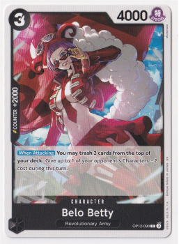 Belo Betty : OP12-090 LEGACY OF THE MASTER - One Piece Single Card