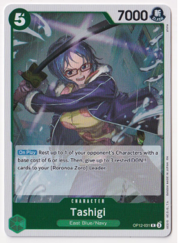 Tashigi : OP12-031 LEGACY OF THE MASTER - One Piece Single Card