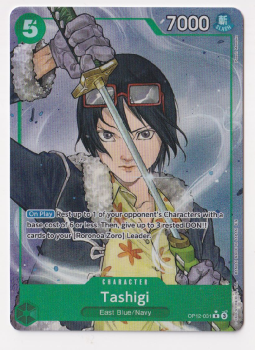 Tashigi (ALTERNATE ART) : OP12-031 LEGACY OF THE MASTER - One Piece Single Card
