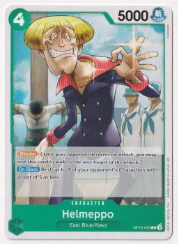 Helmeppo : OP12-033 LEGACY OF THE MASTER - One Piece Single Card