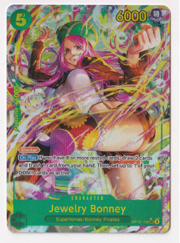 Jewelry Bonney (ALTERNATE ART) : OP12-118 LEGACY OF THE MASTER - One Piece Single Card