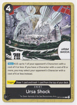 Ursa Shock : OP12-096 LEGACY OF THE MASTER - One Piece Single Card