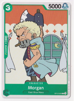 Morgan : OP12-035 LEGACY OF THE MASTER - One Piece Single Card
