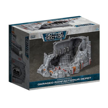 Gothic Sector Mundus Imperialis Manufactorium Depot (Damaged)