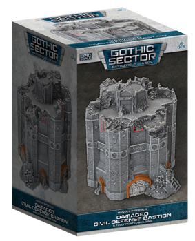 Gothic Sector Mundus Imperialis Civil Defence Bastion (Damaged)