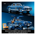 Mattel Brick Shop Hot Wheels Premium Mercedes-Benz 300 SL - Image 2