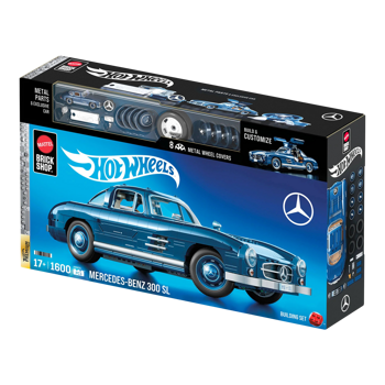 Mattel Brick Shop Hot Wheels Premium Mercedes-Benz 300 SL