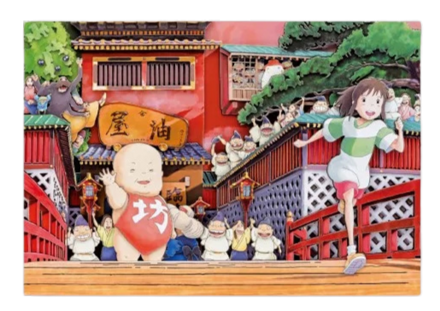 Ghibli - Shadow Paper Theatre Run Chihiro! Spirited Away