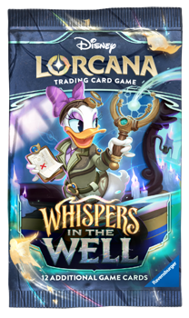 Disney Lorcana Whispers in the Well Booster Pack (12 Cards)