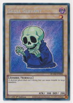 Skull Servant (Secret Rare) : BLMM-EN002 - Yu-Gi-Oh! Single Card