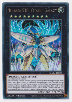 Number S38: Titanic Galaxy (Ultra Rare) : BLMM-EN038 - Yu-Gi-Oh! Single Card