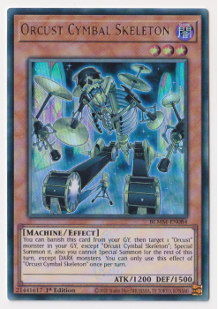 Orcust Cymbal Skeleton (Ultra Rare) : BLMM-EN084 - Yu-Gi-Oh! Single Card