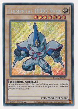 Elemental HERO Neos (Secret Rare) : BLMM-EN003 - Yu-Gi-Oh! Single Card