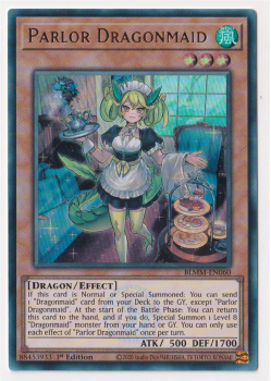 Parlor Dragonmaid (Ultra Rare) : BLMM-EN060 - Yu-Gi-Oh! Single Card