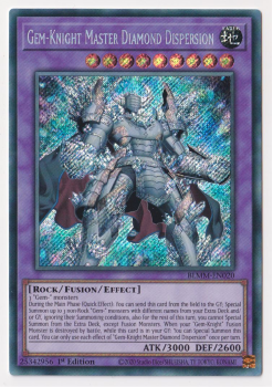 Gem-Knight Master Diamond Dispersion (Secret Rare) : BLMM-EN020 - Yu-Gi-Oh! Single Card