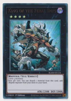 King of the Feral Imps (Ultra Rare) : BLMM-EN154 - Yu-Gi-Oh! Single Card