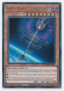 World Legacy - World Wand (Ultra Rare) : BLMM-EN086 - Yu-Gi-Oh! Single Card
