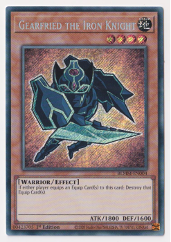 Gearfried the Iron Knight (Secret Rare) : BLMM-EN004 - Yu-Gi-Oh! Single Card