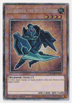 Gearfried the Iron Knight (Starlight Rare) : BLMM-EN004 - Yu-Gi-Oh! Single Card
