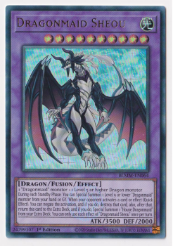 Dragonmaid Sheou (Ultra Rare) : BLMM-EN064 - Yu-Gi-Oh! Single Card